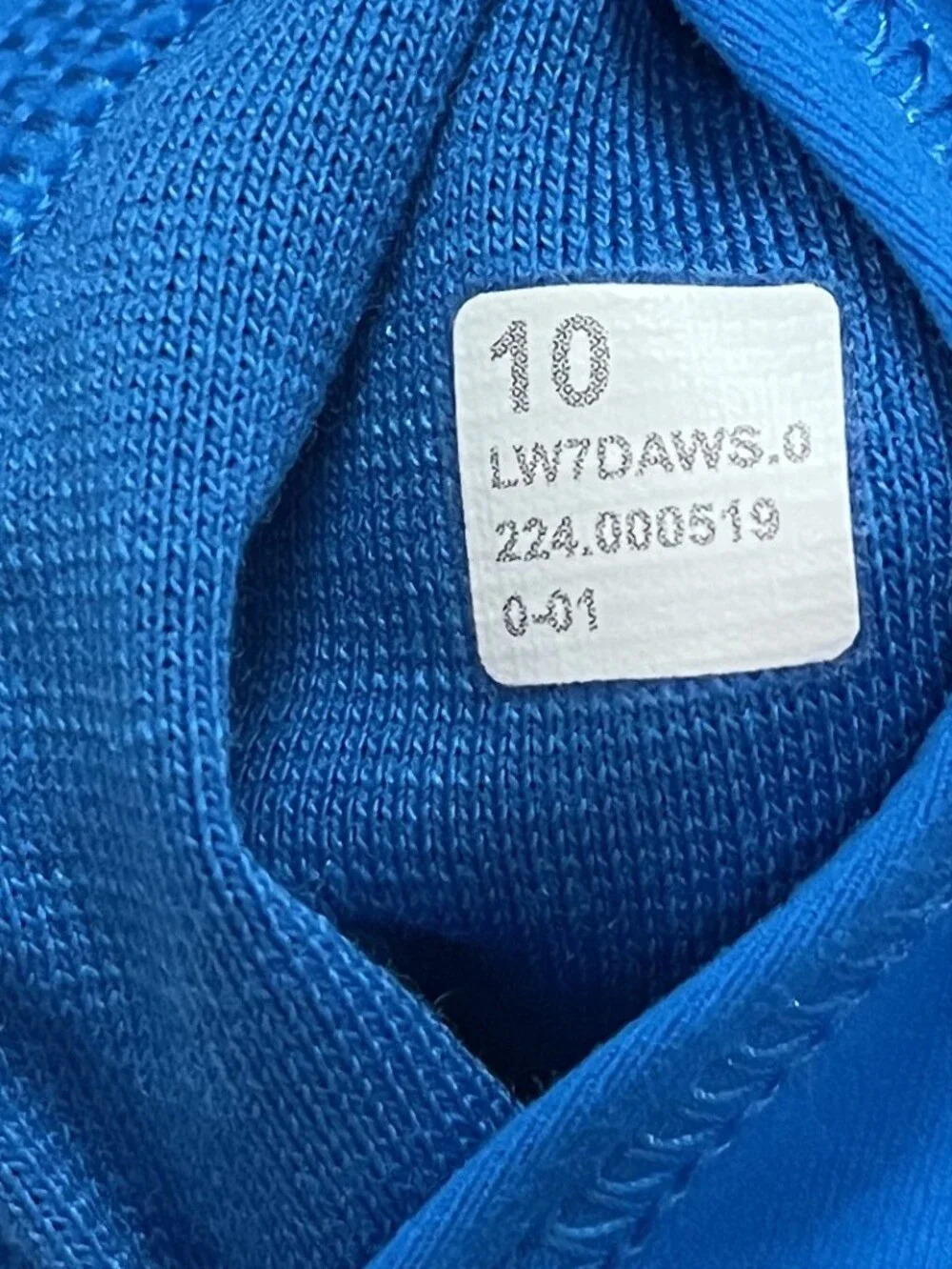 Lululemon Athletica Bright Blue High-Rise Bike Shorts Size 10
